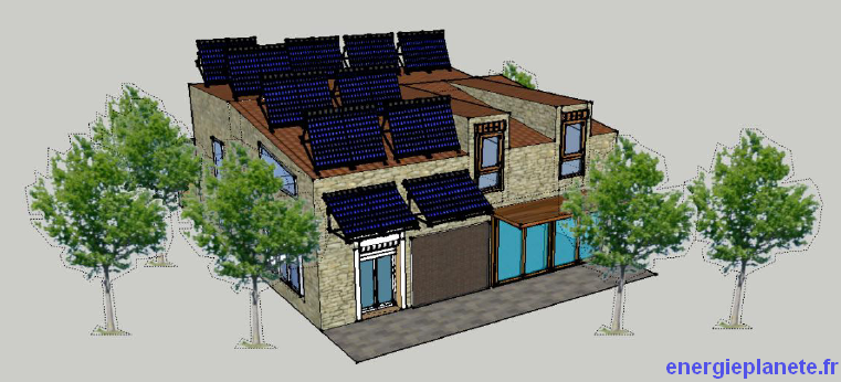 conception maison bioclimatique